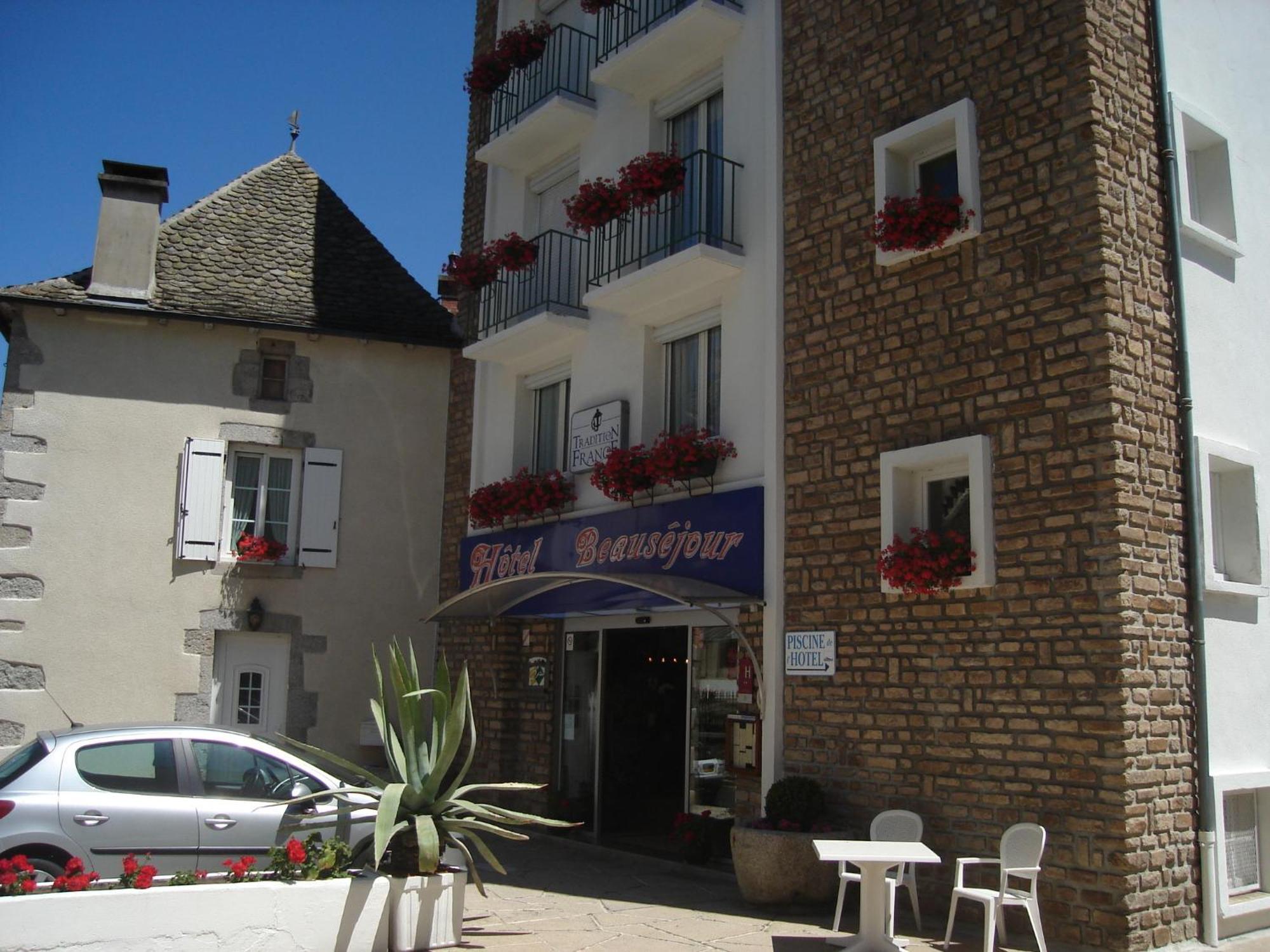 Hotel Beausejour Chaudes-Aigues Exterior foto